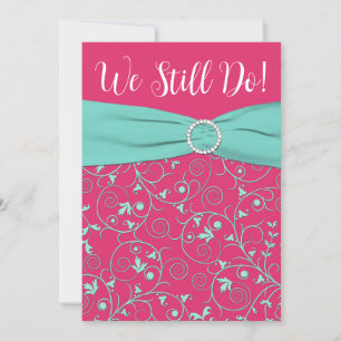 Invitation d'anniversaire de tourbillons de rose, 