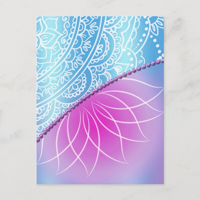 Invitation d'anniversaire Dentelle & Perle (Devant)