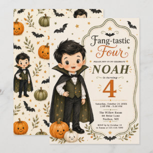 Invitation d'anniversaire des Fantastiques Quatre