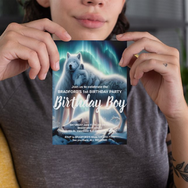 Invitation d'anniversaire des Gardiens de l'Arctiq (Créateur téléchargé)