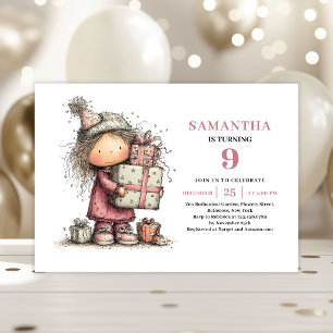 Invitation d'anniversaire des Whimsical Kids pour