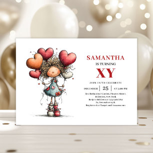 Invitation d'anniversaire drôle et fantaisiste pou