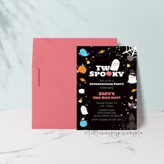 Invitation d'anniversaire Éffrayante (Créateur téléchargé)