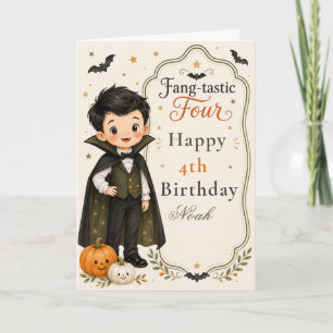 Invitation d'anniversaire Fang‑tastic Four