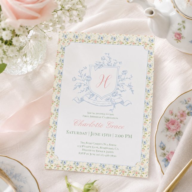 Invitation d'anniversaire grandmillénaire classiqu (Créateur téléchargé)