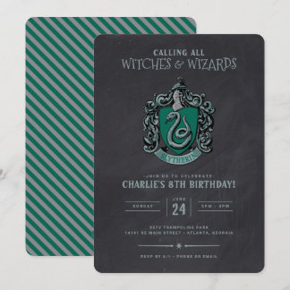 Invitation d'anniversaire Harry Potter | Tableau S