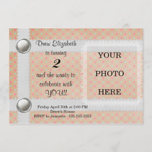 Invitation d'anniversaire imprimable - Personnalis