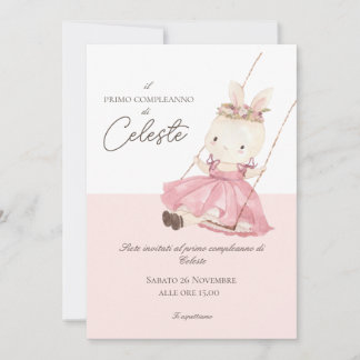 Invitation d'anniversaire | Invitation au baptême