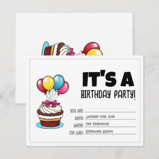 Invitation d'anniversaire | Invitation personnalis