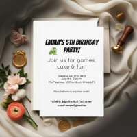 Invitation d'anniversaire Modèles | Planification 