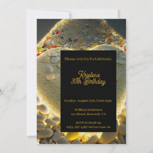 Invitation d'anniversaire modifiable