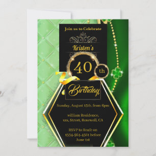 Invitation d'anniversaire personnalisable