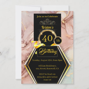 Invitation d'anniversaire personnalisable