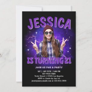 Invitation d'anniversaire personnalisée Bootleg Ra