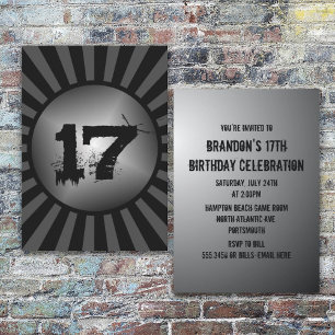 Invitation d'anniversaire personnalisée pour adole