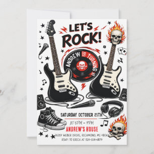 Invitation d'anniversaire personnalisée pour un(e)