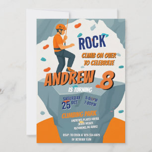 Invitation d'anniversaire personnelle pour l'escal