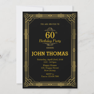 Invitation d'anniversaire pour adultes