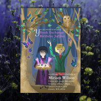 Invitation d'anniversaire pour échange de livres O