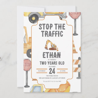 Invitation d'anniversaire pour enfant en bas âge p