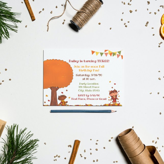 Invitation d'anniversaire pour enfants (Créateur téléchargé)