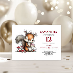 Invitation d'anniversaire pour enfants avec des an