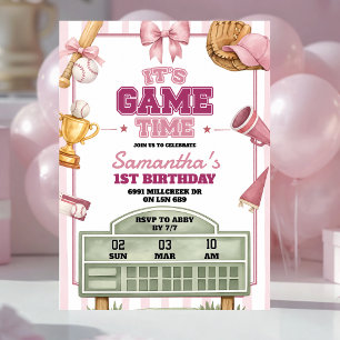 Invitation d'anniversaire pour fille sur le thème