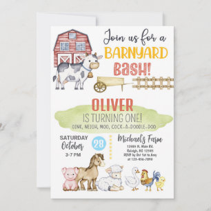 Invitation d'anniversaire pour garçon de tout âge 