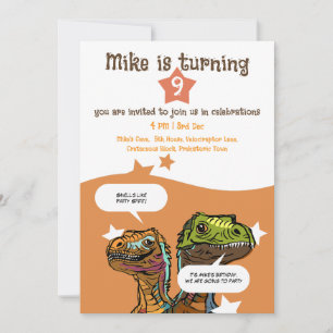 Invitation d'anniversaire pour garçons amateurs de