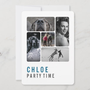 Invitation d'anniversaire pour Grand Danois