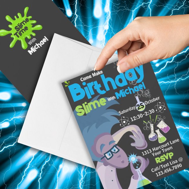 Invitation d'anniversaire pour la fabrication de s (Créateur téléchargé)
