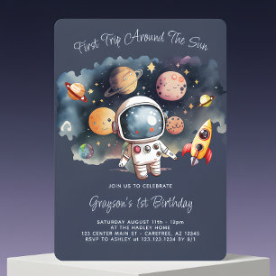 Invitation d'anniversaire pour la première année P