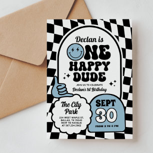 Invitation d'anniversaire pour le 1er anniversaire