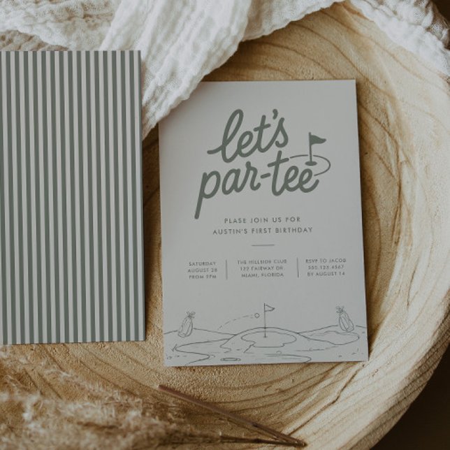 Invitation d'anniversaire pour le 1er anniversaire (Créateur téléchargé)