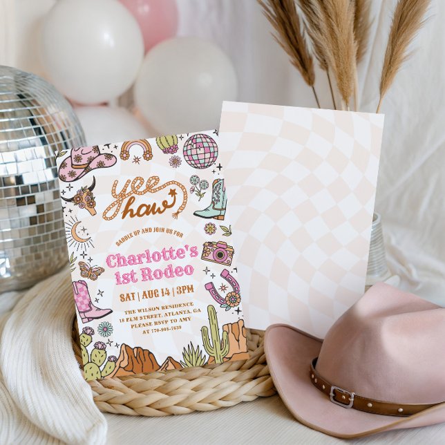 Invitation d'anniversaire pour le 1er Rodéo de Fil (Créateur téléchargé)