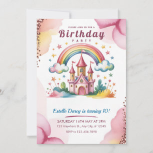 Invitation d'anniversaire pour les 10 ans du Châte