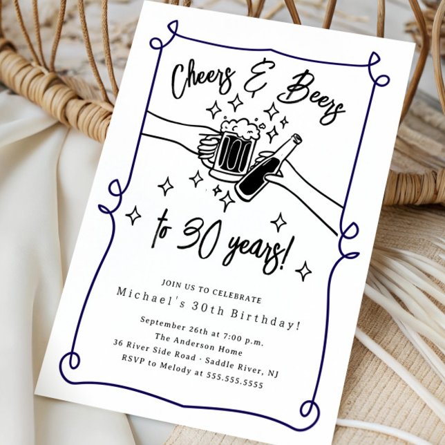 Invitation d'anniversaire pour les bières (Créateur téléchargé)