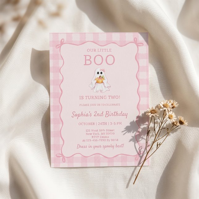 Invitation d'anniversaire pour les deux ans de Lit (Créateur téléchargé)