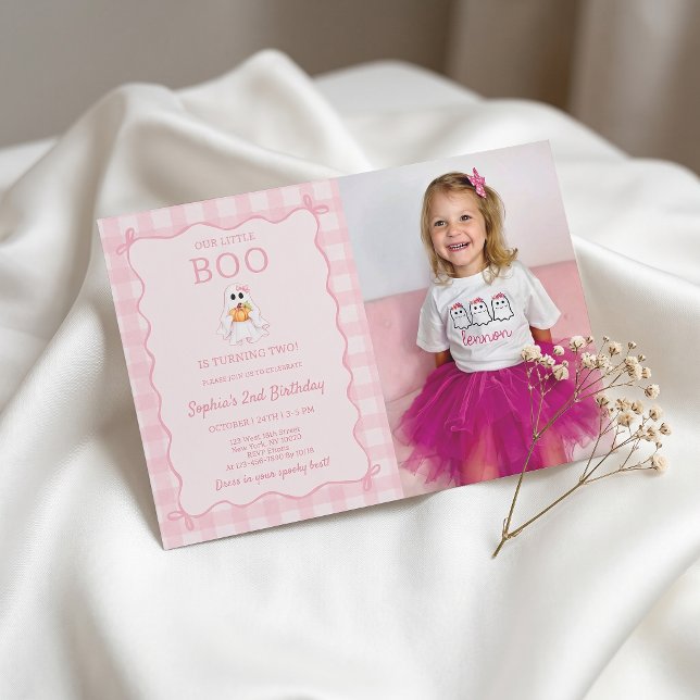 Invitation d'anniversaire pour les deux ans de Lit (Créateur téléchargé)