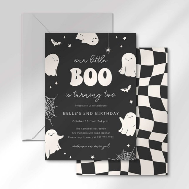 Invitation d'anniversaire pour les deux ans de Lit (Créateur téléchargé)