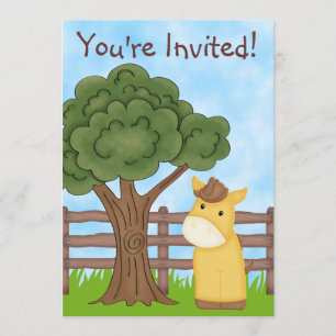 Invitation d'anniversaire pour les garçons