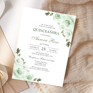 Invitation d'anniversaire pour les quinze ans de M