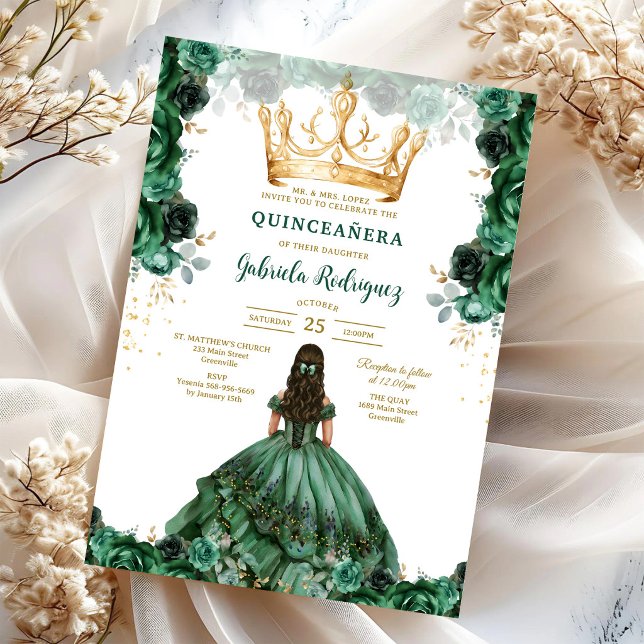 Invitation d'anniversaire pour les quinze ans de M (Créateur téléchargé)