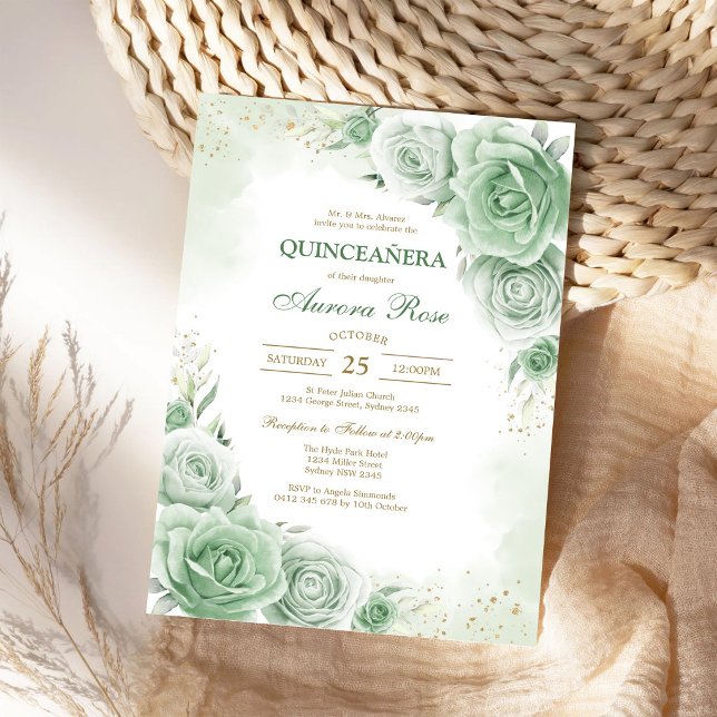 Invitation d'anniversaire pour les quinze ans de M (Créateur téléchargé)