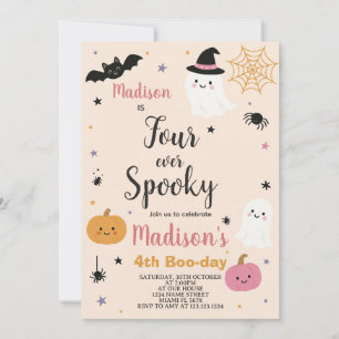 Invitation d'anniversaire pour quatre enfants éffr