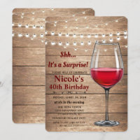 Invitation d'anniversaire pour tout âge - Guirland