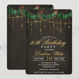 Invitation d'anniversaire pour tout âge - Vacances