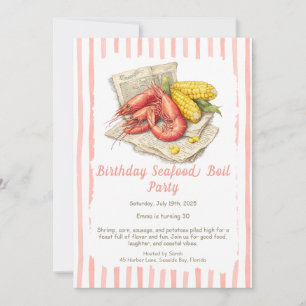 Invitation d'anniversaire pour un Boil de Fruits d