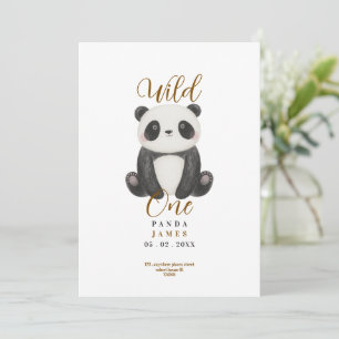 Invitation d'anniversaire pour un premier annivers