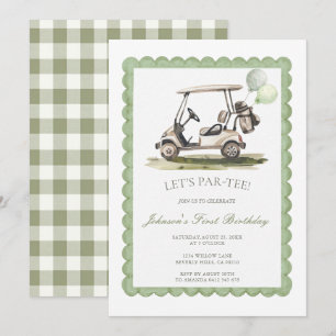 Invitation d'anniversaire pour un premier annivers